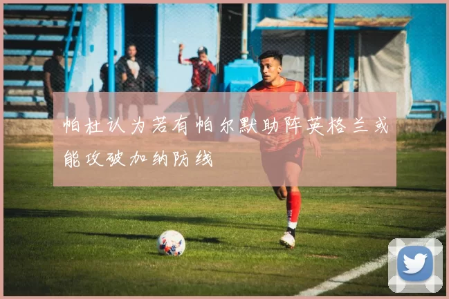 帕杜认为若有帕尔默助阵英格兰或能攻破加纳防线
